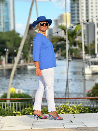 LULU-B TAILORED SAPPHIRE V SLEEVE LULU-B