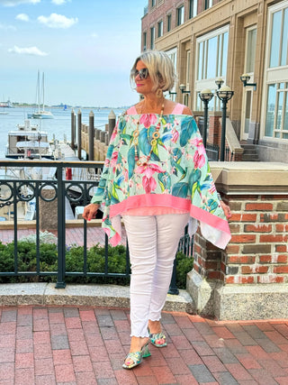 TROPIC TULIP SEVEN WAY SCARF CATHYS RESORTWEAR