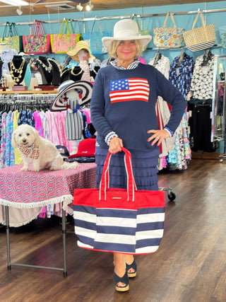 AMERICANA SAIL TOTE 5 STYLES BEACH STYLE