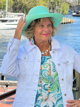 Ethyl Eyelet Elegance Jacket - Delightful ETHYL JEANS