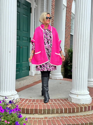 AUTUMN PINK ZIPPER JACKET CALIFORNIA DREAMING