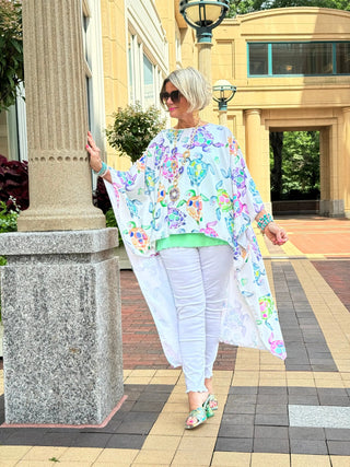 TROPICAL TURTLE TUNIC CATHYS RESORTWEAR
