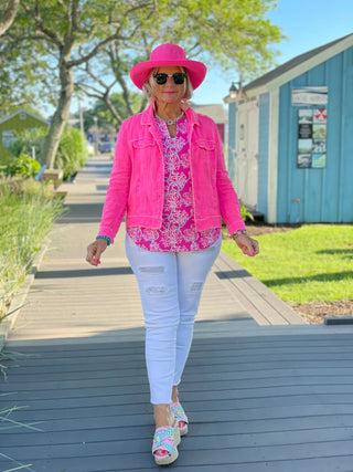 PINK LANE SHORT SLEEVE LULU-B