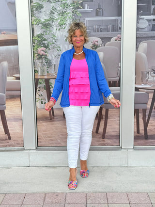 LULU-B BLU FULL ZIPPER LULU-B