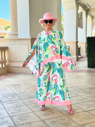 TROPICAL TULIP PALAZZO CATHYS RESORTWEAR
