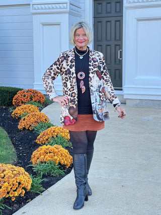 One Size Urban Wild – Leopard Print Blazer PREORDER SHIPS OCTOBER 31 Cathys Place