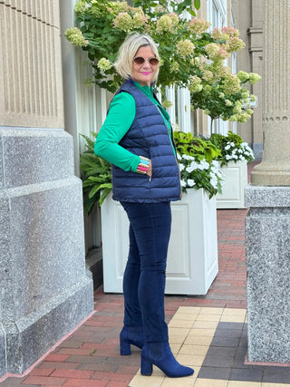 Lulu B Full Emerald Green Zipper Jacket LULU-B