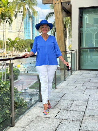 LULU-B TAILORED SAPPHIRE V SLEEVE LULU-B