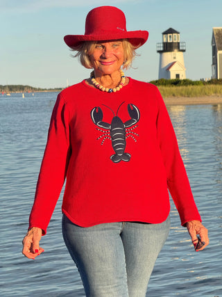 RED LOBSTER SWEATER LULU-B