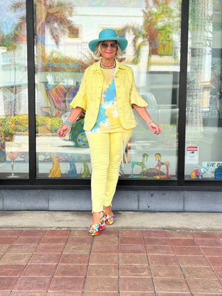 Ethyl The Yellow Mellow Jacket - Illusion Cathys Place