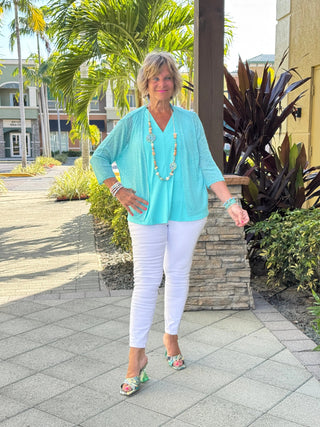 LULU-B HUNTER AQUA  WRAP LULU-B
