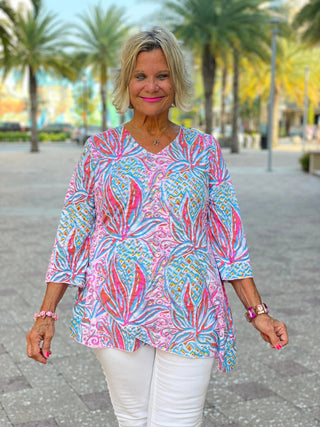 PINEAPPLE ASYMMETRIC TOP - Cathys Place