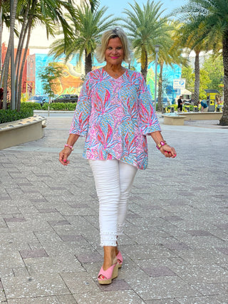 PINEAPPLE ASYMMETRIC TOP - Cathys Place