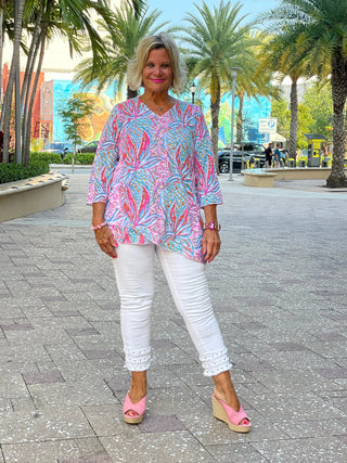 PINEAPPLE ASYMMETRIC TOP - Cathys Place