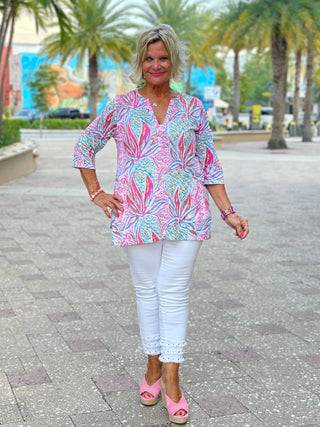 PINEAPPLE TUNIC - Cathys Place