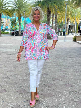 PINEAPPLE TUNIC - Cathys Place
