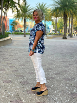 NAVY STARFISH SHORT SLEEVE - Cathys Place