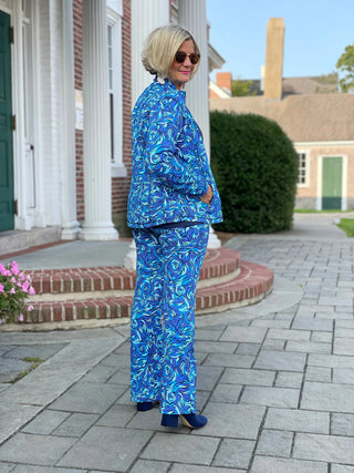 FANTASIA BLUE PALAZZO LULU-B