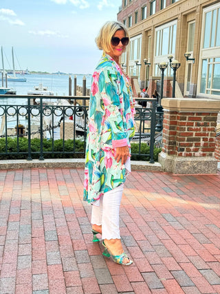 TROPICAL TULIP JACKET CATHYS RESORTWEAR