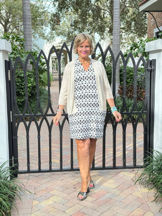 LULU-B SANDBAR SCALLOP DRESS LULU-B