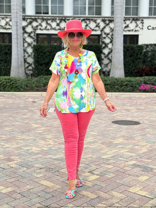 Ethyl The End Game CORAL Pant - ETHYL JEANS