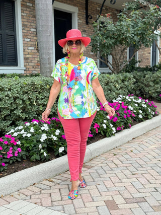 Ethyl The End Game CORAL Pant - ETHYL JEANS