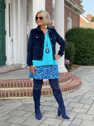 FANTASIA  BLUE SKORT LULU-B