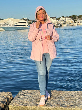 Women's New Englander® Rain Jacket PINK Cathys Place