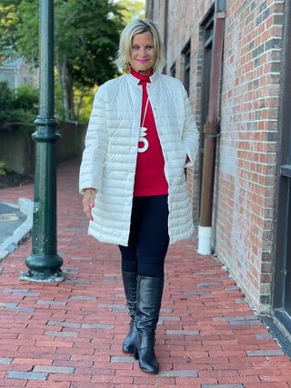 BASE LAYER TURTLE NECK RED - Cathys Place