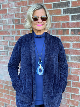 BASE LAYER TURTLE NECK BLUE - Cathys Place