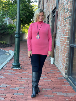 BASE LAYER TURLTE NECK STRAWBERRY - Cathys Place