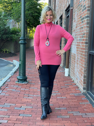 BASE LAYER TURLTE NECK STRAWBERRY - Cathys Place