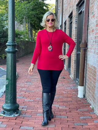 BASE LAYER RED TOP - Cathys Place