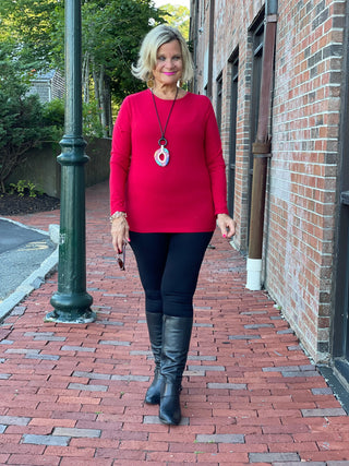 BASE LAYER RED TOP - Cathys Place