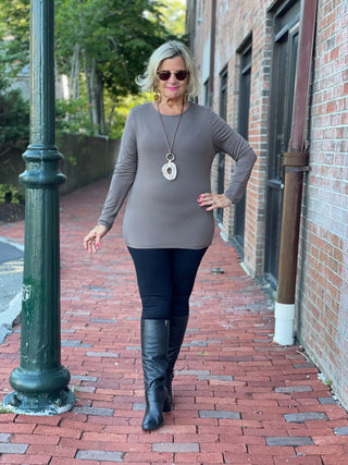BASE LAYER SLATE TOP - Cathys Place