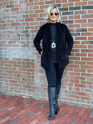 BASE LAYER BLACK TURTLE NECK - Cathys Place