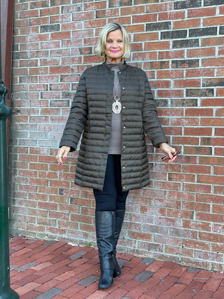 BASE LAYER TURTLE NECK SLATE - Cathys Place
