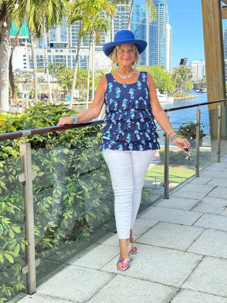 LULU B MIDNIGHT REEF CHA CHA TANK LULU-B