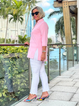 CLEAR PINK TUNIC LULU-B