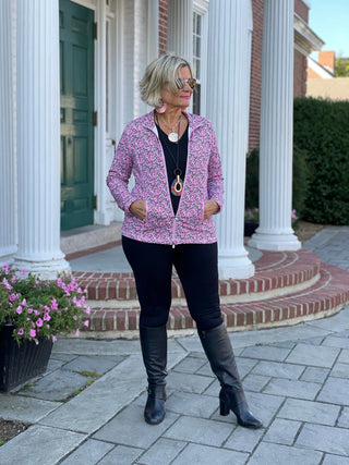 AUBREY FULL ZIPPER JACKET LULU-B