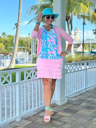 CLEAR PINK CHA CHA SKORT LULU-B
