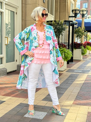 TROPICAL TULIP JACKET CATHYS RESORTWEAR