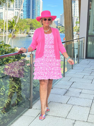 LULU B TROPIC PETALS CHA CHA DRESS LULU-B