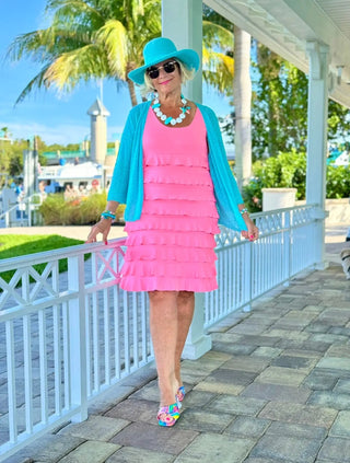 LULU-B CORAL CHA CHA DRESS LULU-B