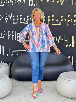 Ethyl Button Cuff Capri - Sincere ETHYL JEANS