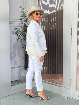 KEY WEST STONE SEERSUCKER JACKET LULU-B