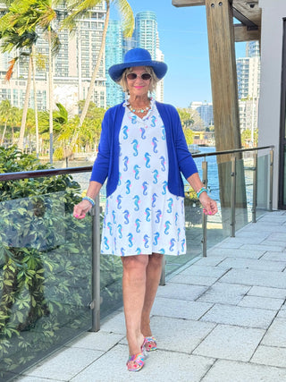 LULU B SHORELINE CHARM RUFFLE DRESS LULU-B