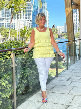 LULU-B CLEAR SUNSHINE CHA CHA TANK LULU-B