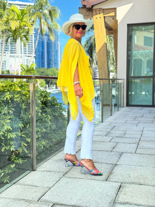SWAROVSKI CRYSTAL YELLOW  HEART TOP KOKOMO