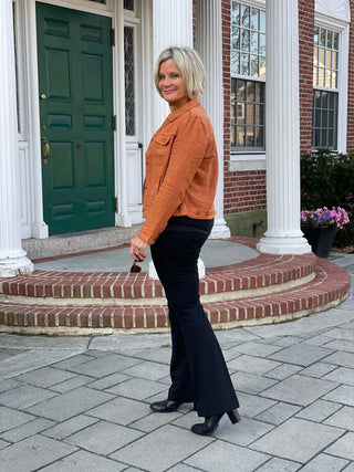 LULU-B COPPER LINEN JACKET LULU-B